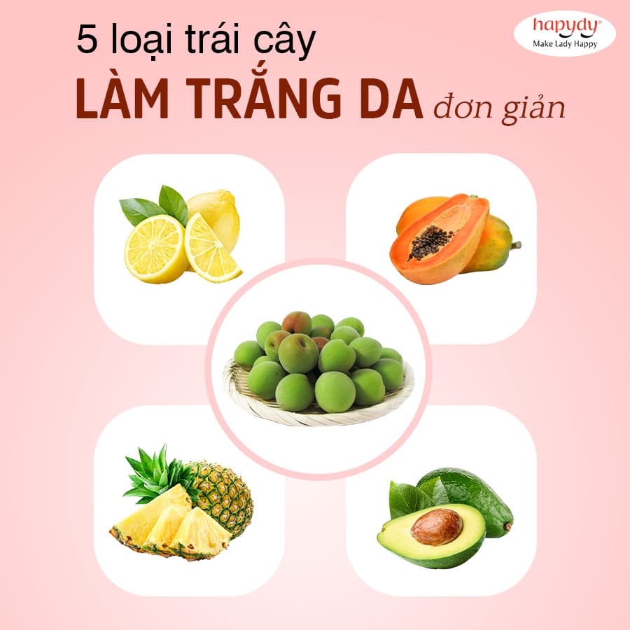5 loại quả làm trắng da đơn giản, ở Việt Nam vừa có nhiều vừa rẻ